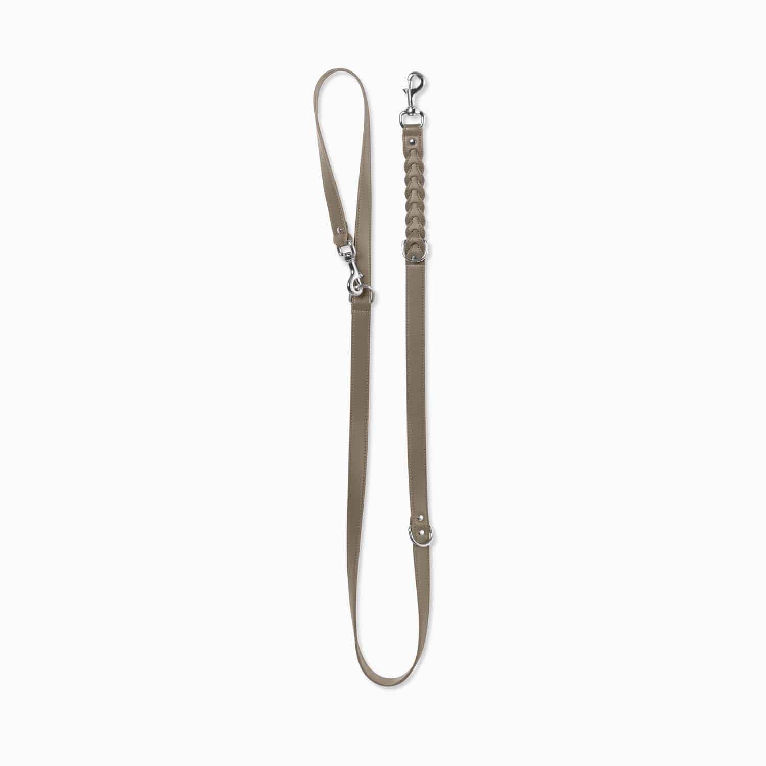 Dog leash LANGLEY Taupe